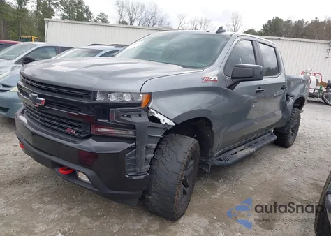 2020 Chevrolet Silverado 1500 4Wd Short Bed Lt Trail Boss z USA, uszkodzony, nr VIN 3GCPYFED1LG304251